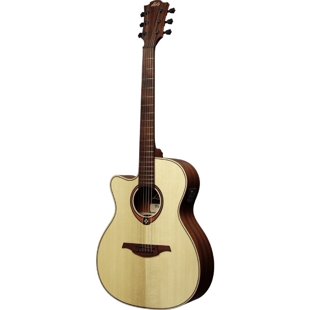 LAG GLA TL88ACE Auditorium Cutaway Solak Elektro Akustik Gitar